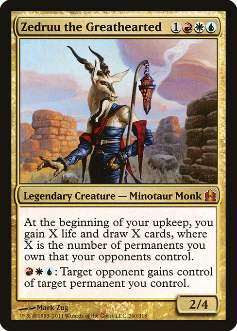 CMD: Zedruu the Greathearted