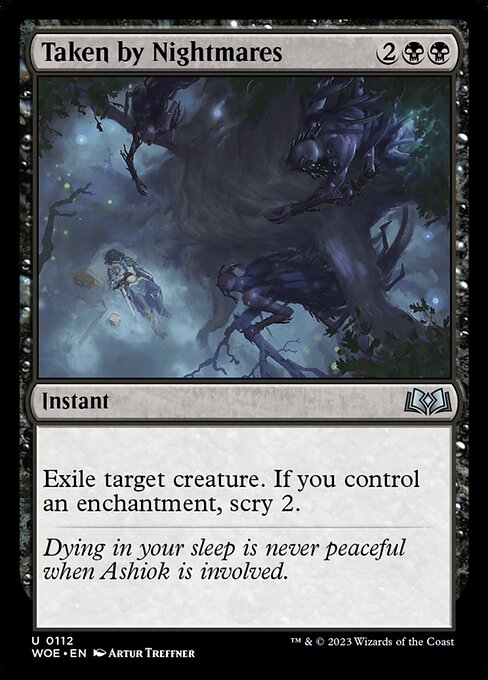 WOE: Taken by Nightmares (Foil)