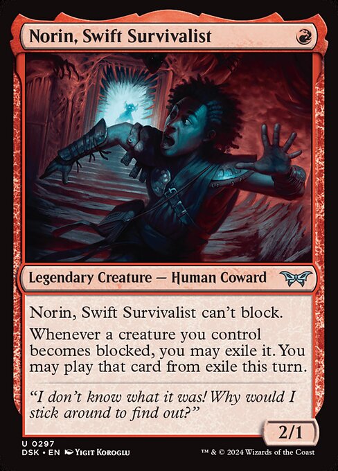 DSK: Norin, Swift Survivalist (0297) (Foil)