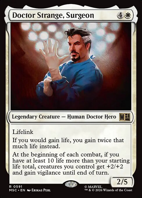 MSC: Doctor Strange, Surgeon (Foil)