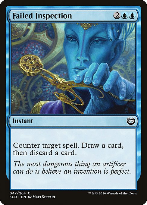 KLD: Failed Inspection