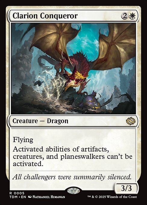 TDM: Clarion Conqueror (Foil)