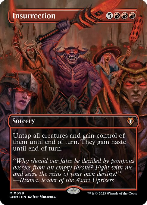 CMM: Insurrection (Borderless) (Foil)
