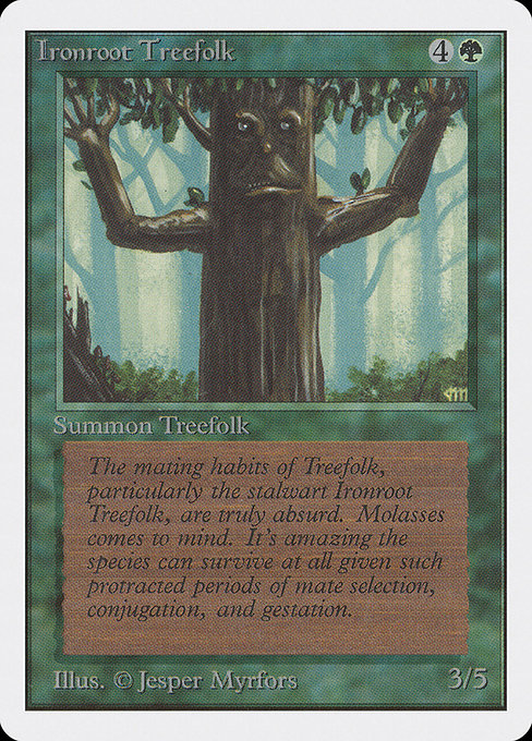 2ED: Ironroot Treefolk