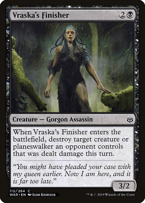 WAR: Vraska's Finisher (Foil)