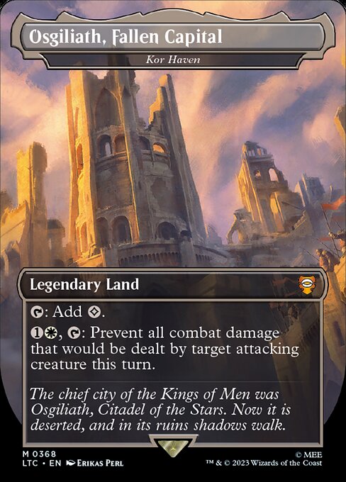 LTC: Osgiliath, Fallen Capital - Kor Haven (Foil)