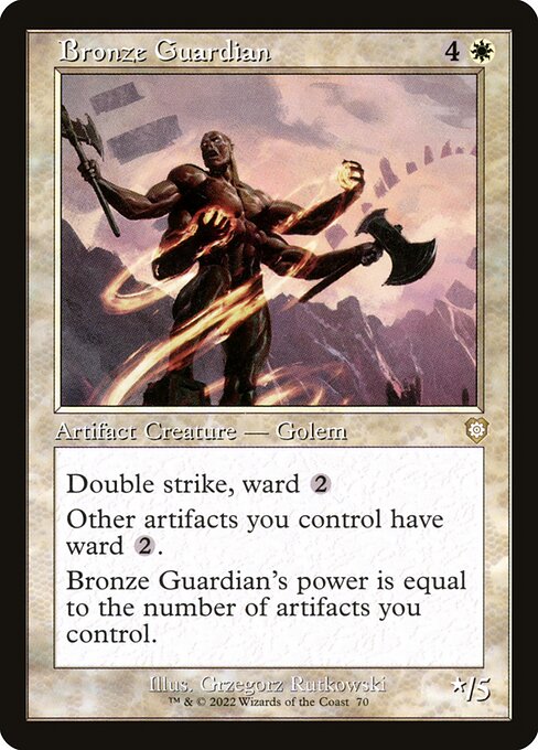 BRC: Bronze Guardian (Retro Frame)