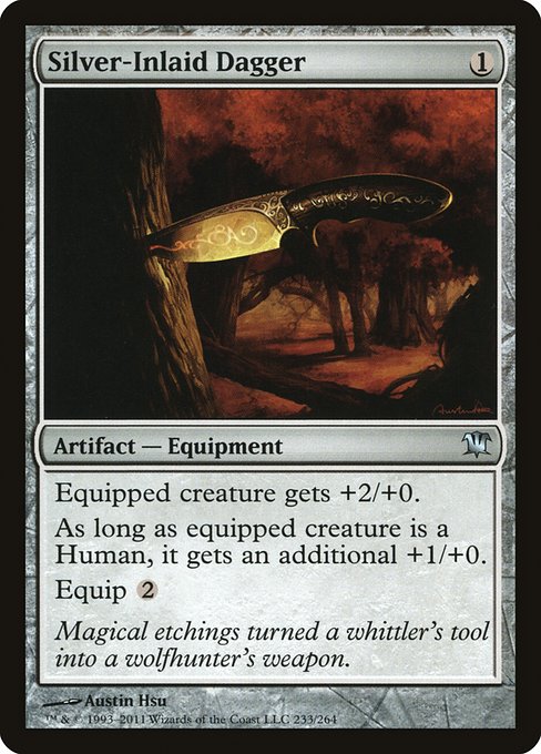 ISD: Silver-Inlaid Dagger