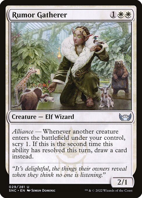 SNC: Rumor Gatherer (Foil)