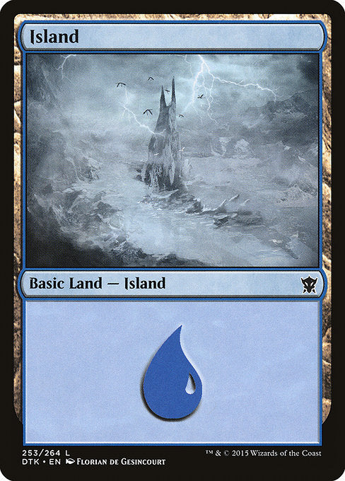 DTK: Island (253) (Foil)