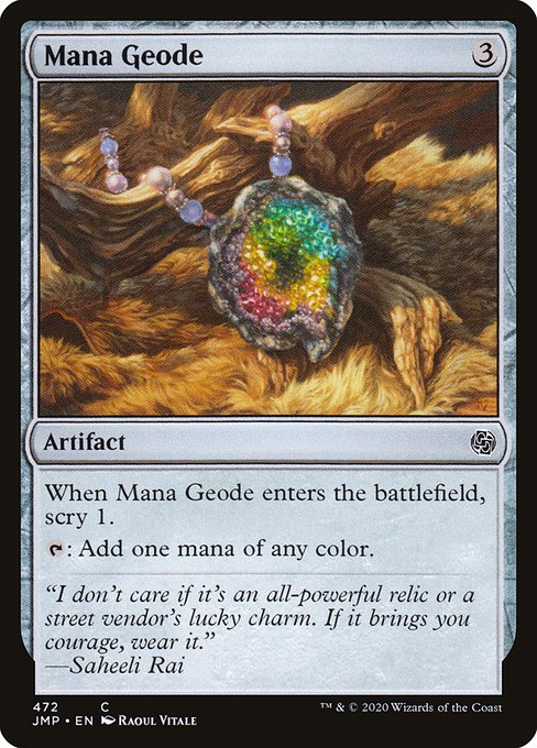 JMP: Mana Geode