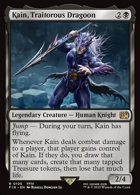 FIN: Kain, Traitorous Dragoon (Foil)