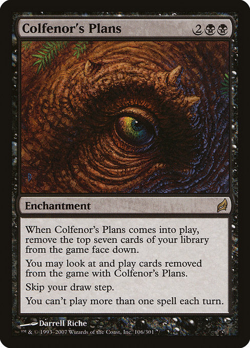 LRW: Colfenor's Plans