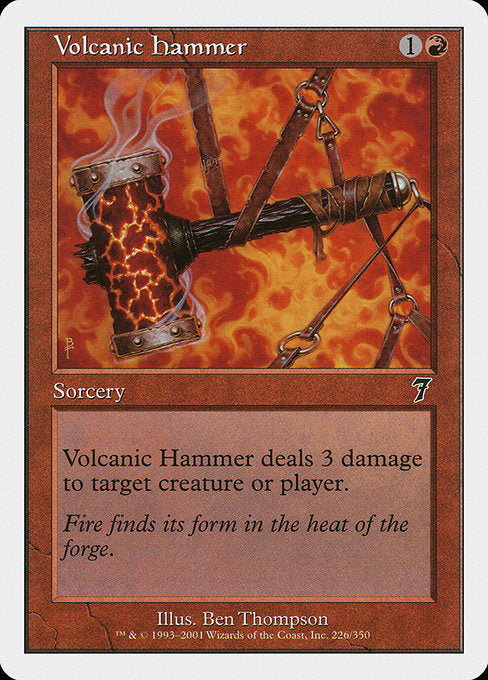7ED: Volcanic Hammer