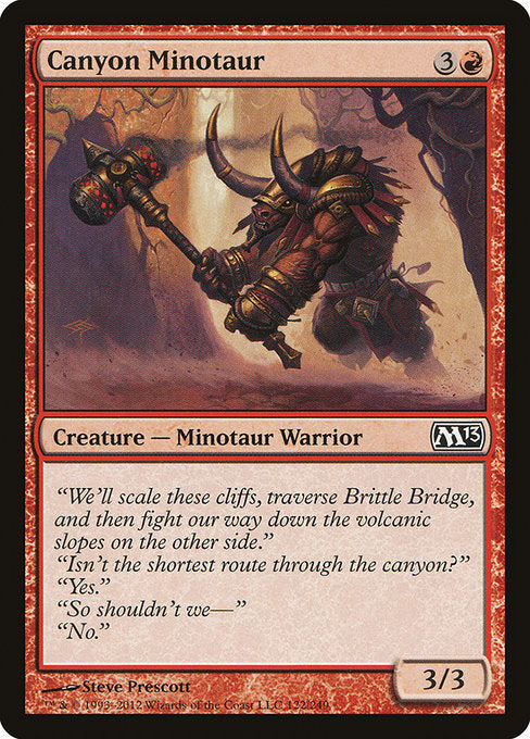 M13: Canyon Minotaur