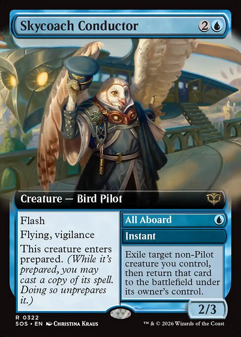 SOS: Skycoach Conductor (Extended Art)