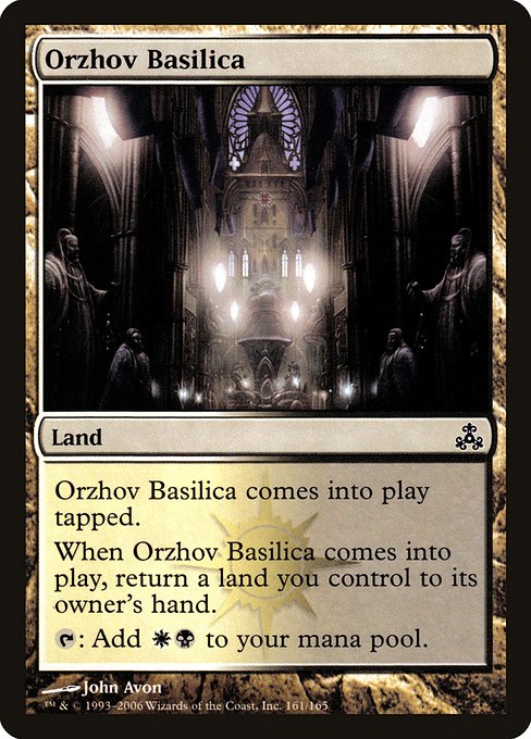 GPT: Orzhov Basilica (Foil)