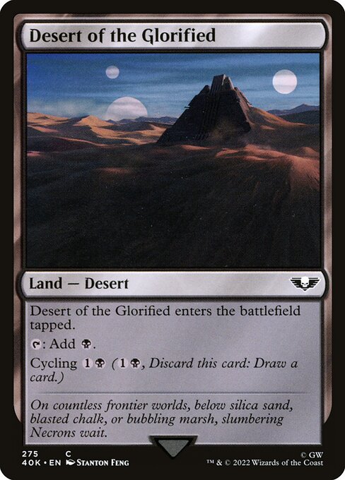 40K: Desert of the Glorified