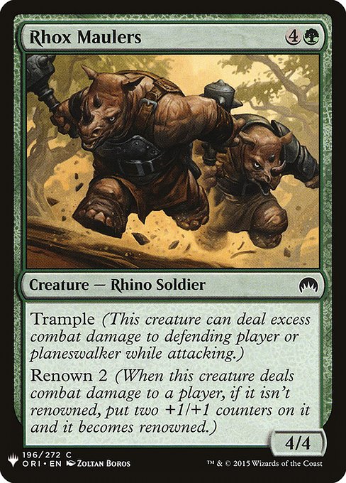 PLST: Rhox Maulers