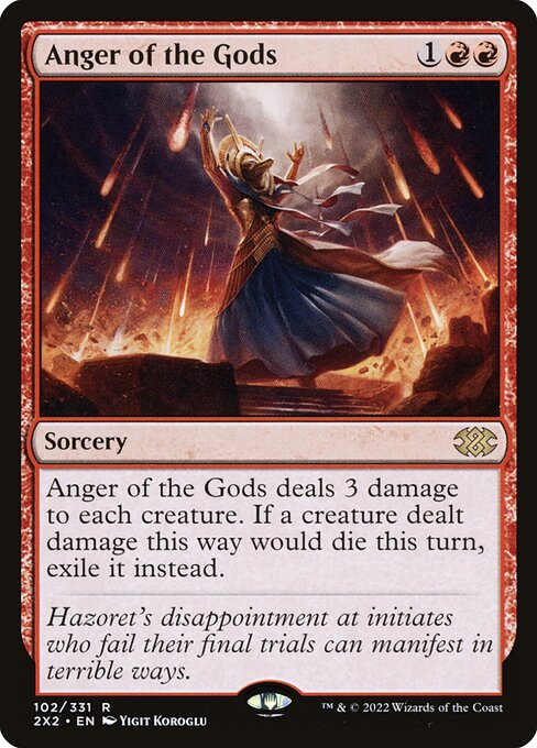 2X2: Anger of the Gods (Foil)