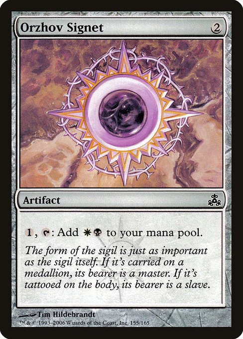 GPT: Orzhov Signet