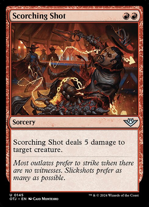 OTJ: Scorching Shot (Foil)