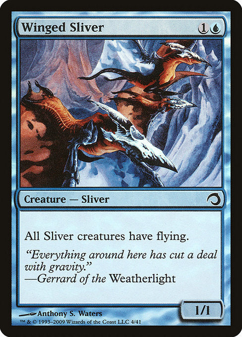 H09: Winged Sliver (Foil)