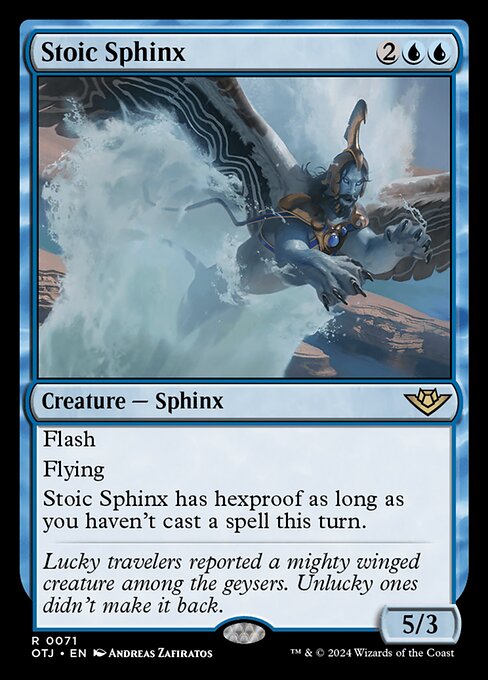 OTJ: Stoic Sphinx (Foil)