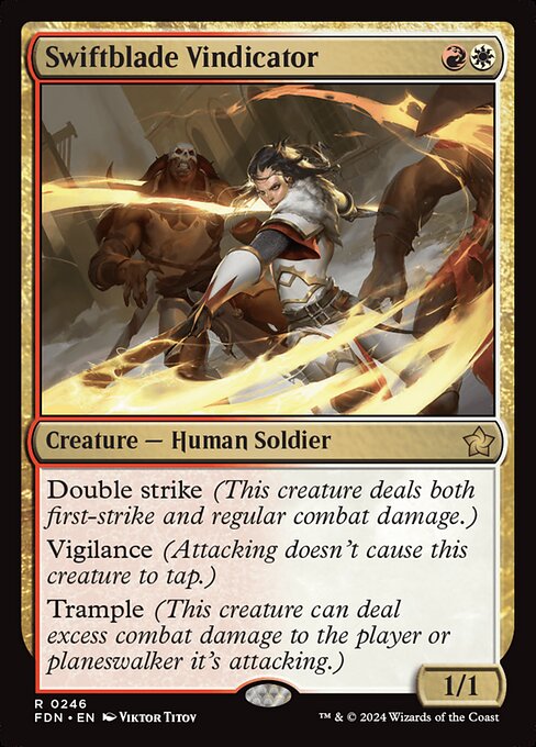 FDN: Swiftblade Vindicator (Foil)