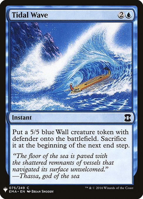 PLST: Tidal Wave