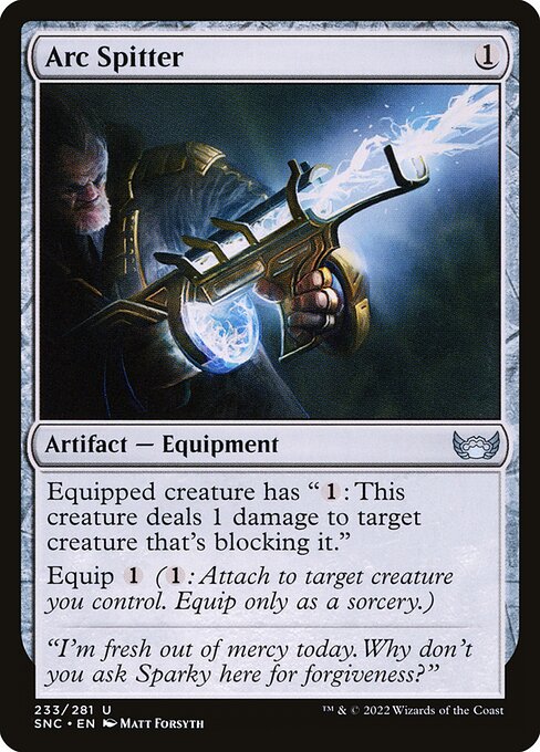 SNC: Arc Spitter (Foil)