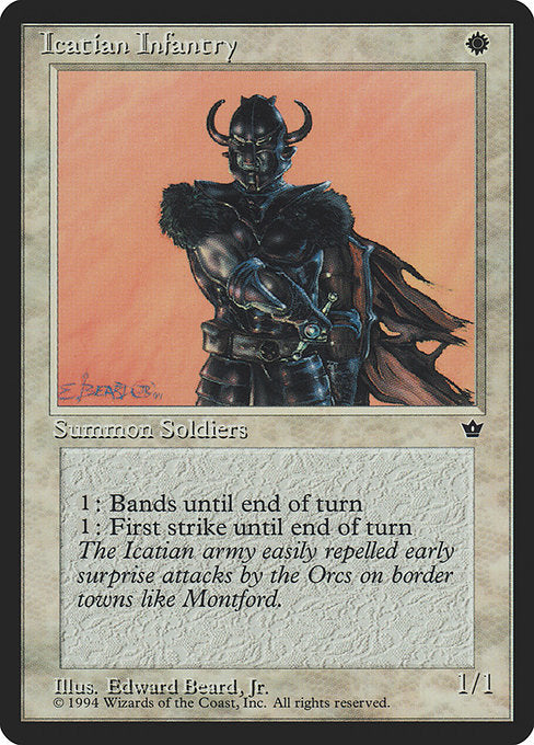 FEM: Icatian Infantry