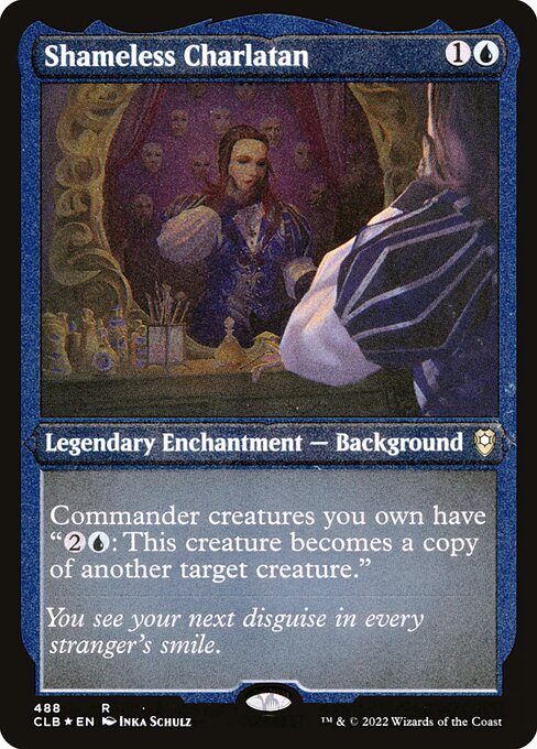 CLB: Shameless Charlatan (Foil Etched)