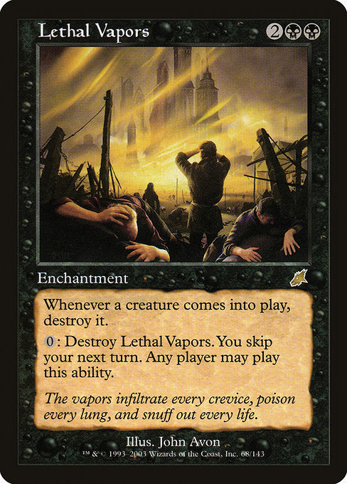 SCG: Lethal Vapors