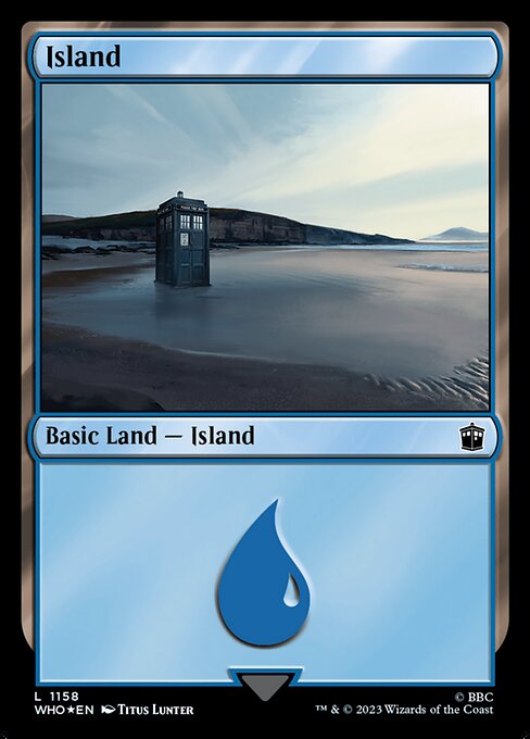 WHO: Island (1158) (Surge Foil)