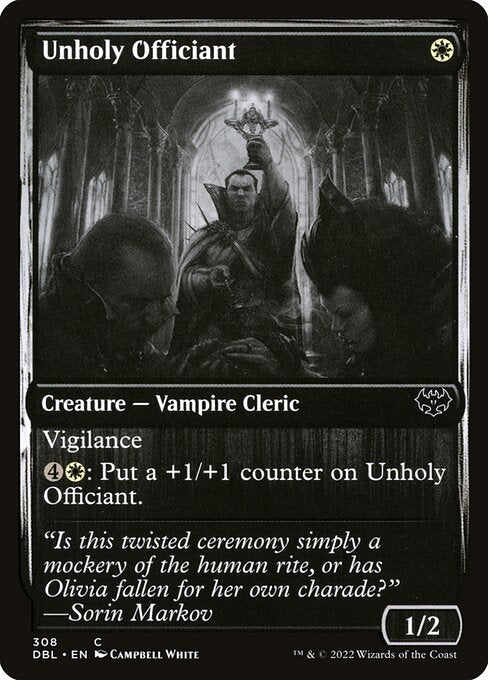 DBL: Unholy Officiant (Foil)
