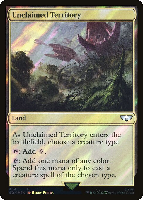 40K: Unclaimed Territory (Surge Foil)