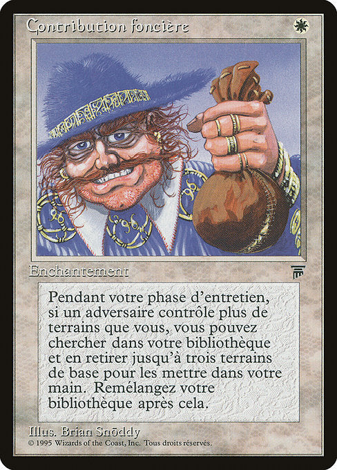 REN: Land Tax (French) - "Contribution fonciere"