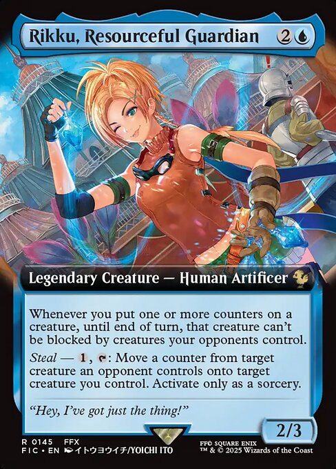 FIC: Rikku, Resourceful Guardian (Extended Art)