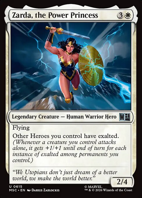 MSC: Zarda, the Power Princess