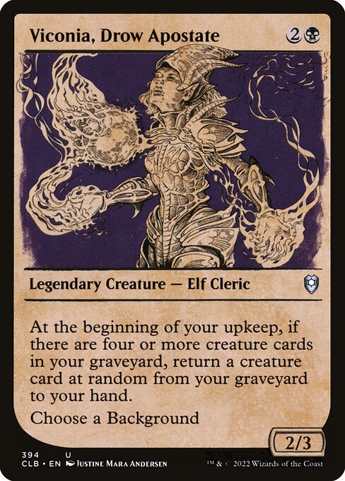 CLB: Viconia, Drow Apostate (Showcase)