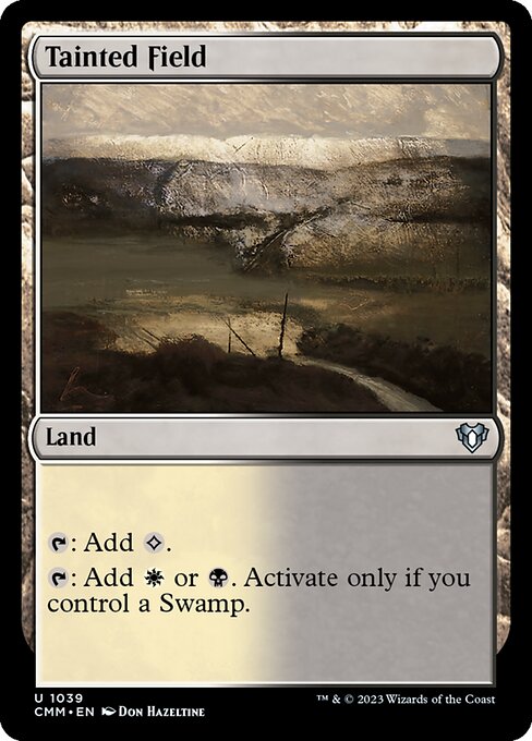 CMM: Tainted Field