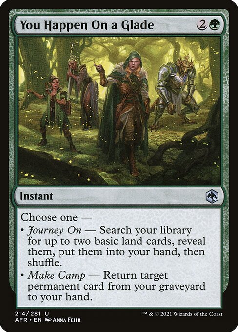 AFR: You Happen On a Glade (Foil)