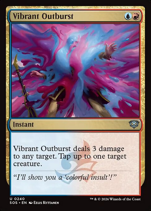 SOS: Vibrant Outburst