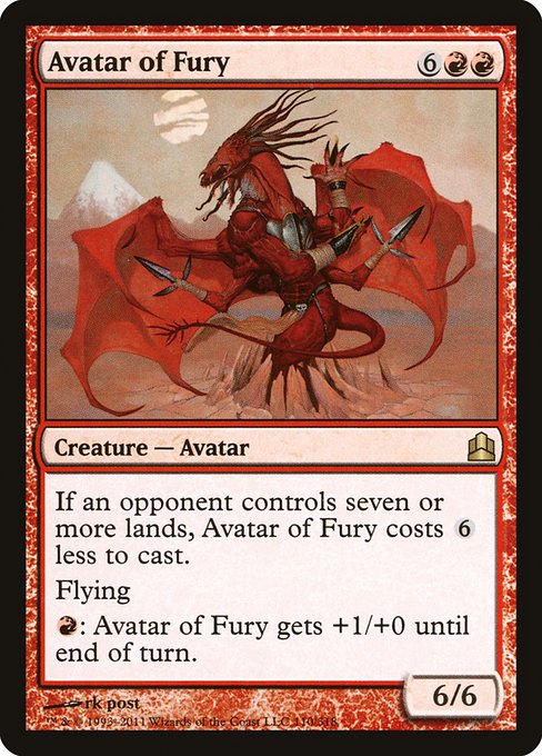 CMD: Avatar of Fury
