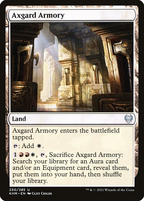 KHM: Axgard Armory (Foil)
