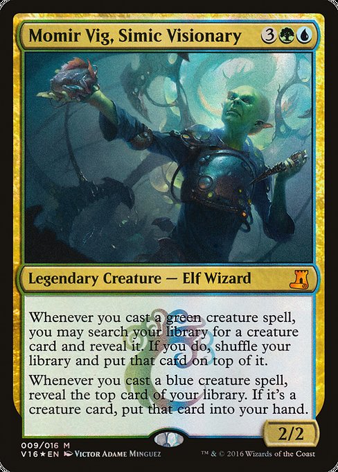 V16: Momir Vig, Simic Visionary (Foil)