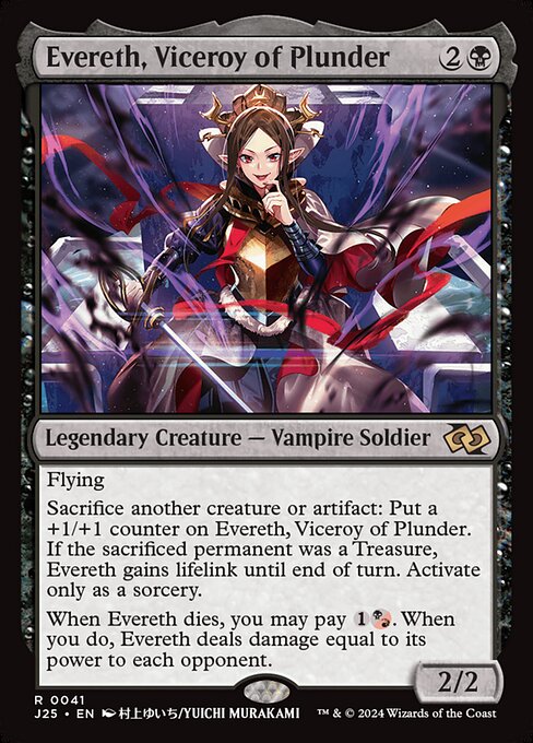 J25: Evereth, Viceroy of Plunder (Anime) (Foil)