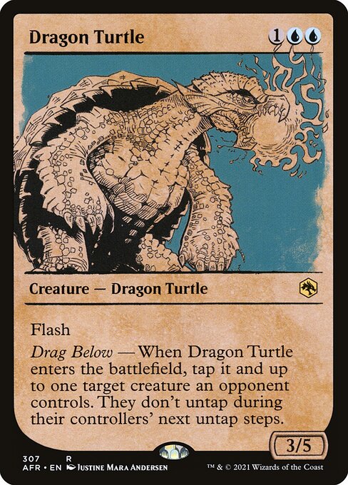 AFR: Dragon Turtle (Showcase) (Foil)