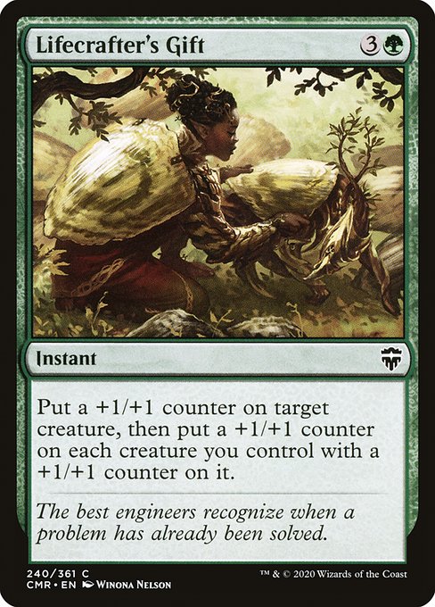 CMR: Lifecrafter's Gift (Foil)